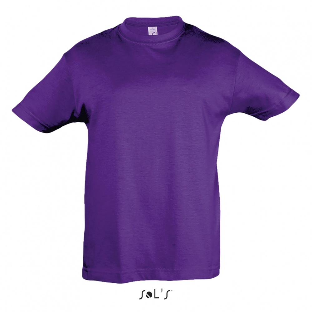 Logotrade business gift image of: Regent kids t-shirt, purple