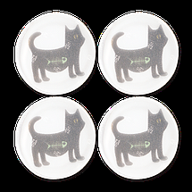 Logo trade promotional giveaways image of: Reflective sticker set, circles