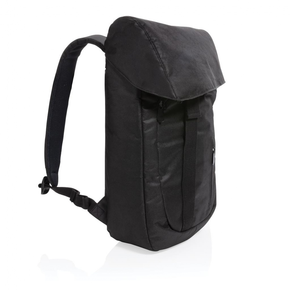 Logotrade corporate gift image of: Osaka  rPET backpack, black