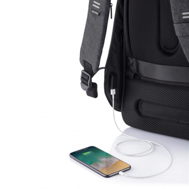 Logotrade promotional product image of: Bobby Hero XL, Anti-theft backpack, black