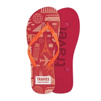 Logo trade advertising products image of: Double layer beach slippers, size 40-43