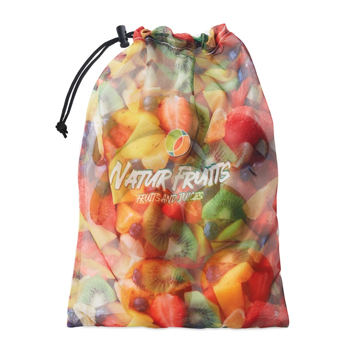 Logotrade promotional merchandise picture of: Mesh RPET grocery bag