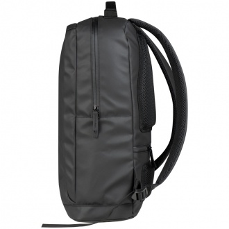 Logo trade promotional items image of: High-quality, water-resistant backpack, black