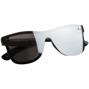 Logotrade promotional item image of: Mirror sunglasses, Black