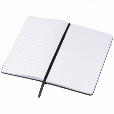 Logo trade corporate gifts image of: Felt notebook A5, Grey