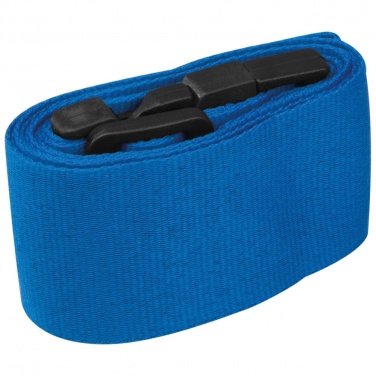 Logotrade business gift image of: Adjustable luggage strap, Blue