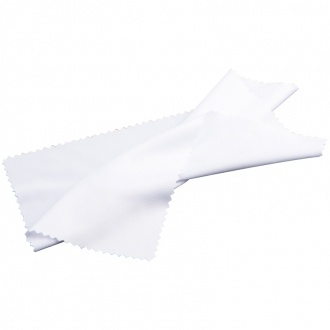 Logotrade promotional item image of: Cleaning cloth - for sublimation print, White