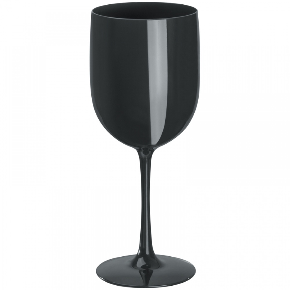 Logotrade advertising product picture of: PS Drinking glass 460 ml, Black