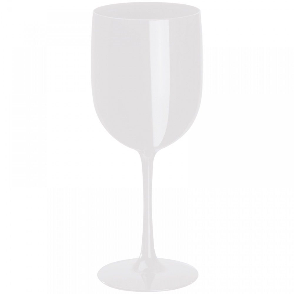 Logotrade promotional products photo of: PS Drinking glass 460 ml, White