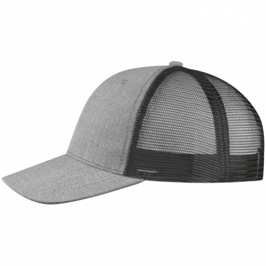 Logo trade advertising products picture of: Baseball Cap with net, Black/White