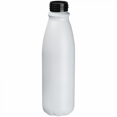 Logo trade promotional gift photo of: Aluminium drinking bottle 600 ml, White