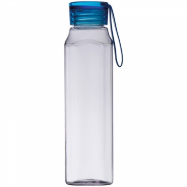 Logo trade corporate gift photo of: TRITAN bottle with handle 650 ml, Blue