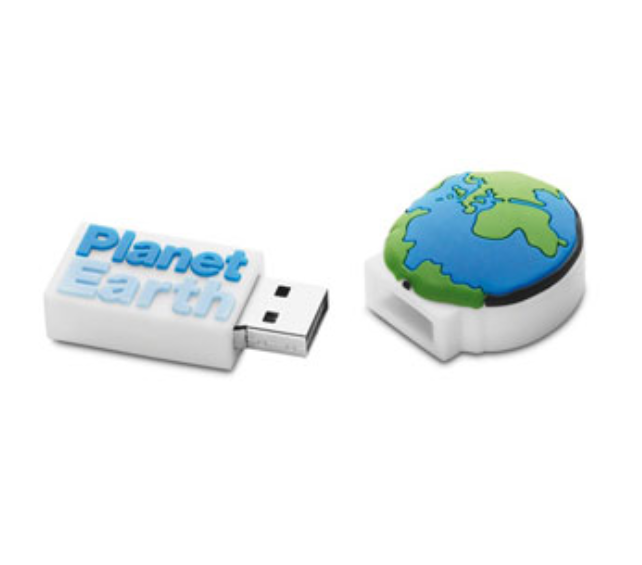 Logotrade promotional products photo of: Tailor made USB in 2D design 4GB