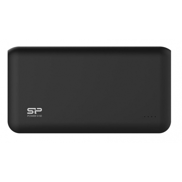 Logotrade promotional products photo of: Power Bank Silicon Power S150, Black/White