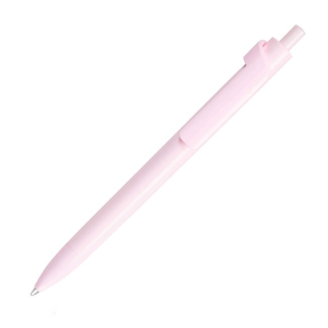 Logotrade business gift image of: Forte Safe Touch antibacterial ballpoint pen, pink