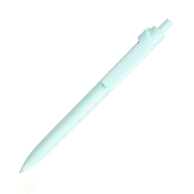 Logotrade advertising products photo of: Forte Safe Touch antibacterial ballpoint pen, green