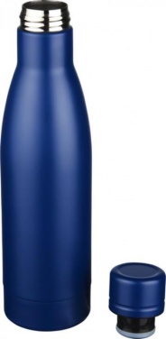 Logo trade promotional merchandise image of: Vasa copper vacuum insulated bottle, 500 ml, blue