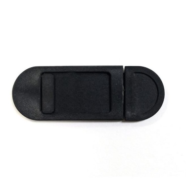 Logo trade promotional products picture of: Biodegradable web cam cover, black