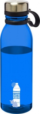 Logo trade promotional item photo of: Darya 800 ml Tritan™ sport bottle, blue