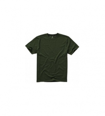 Logo trade promotional gifts image of: Nanaimo short sleeve T-Shirt, army green