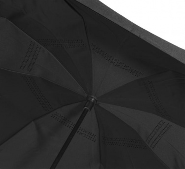 Logotrade promotional products photo of: Lima reversible 23" umbrella, black