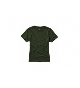 Logotrade advertising product image of: Nanaimo short sleeve ladies T-shirt, army green