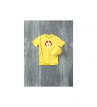 Logotrade promotional product image of: Feniks 5 panel cap, yellow