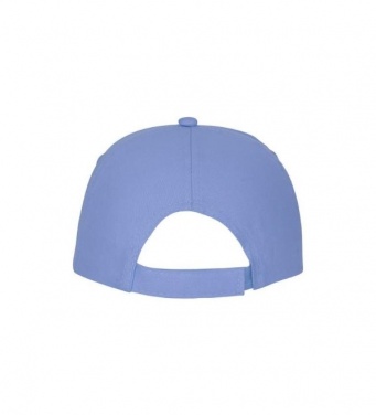 Logo trade promotional products picture of: Feniks 5 panel cap, light blue