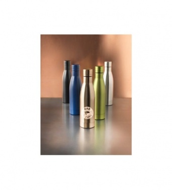 Logo trade corporate gifts picture of: Vasa copper vacuum insulated bottle, 500 ml, dark grey
