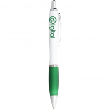 Logotrade promotional merchandise image of: Ballpoint pen Nash, green
