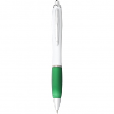 Logotrade promotional product image of: Ballpoint pen Nash, green