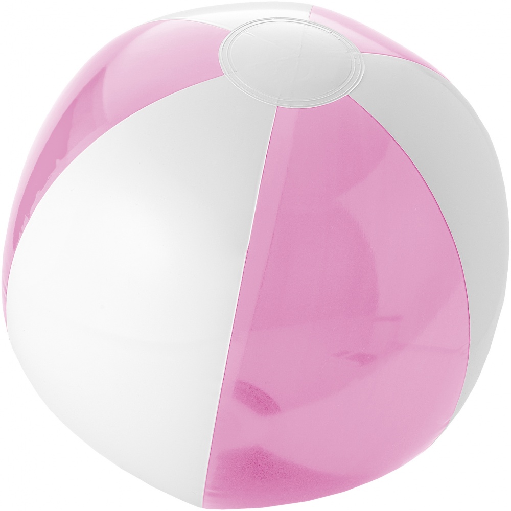 Logotrade promotional item picture of: Bondi solid/transparent beach ball, pink