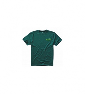 Logotrade promotional giveaway image of: Nanaimo short sleeve T-Shirt, dark green