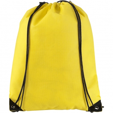 Logotrade promotional merchandise photo of: Evergreen non woven premium rucksack eco, light yellow