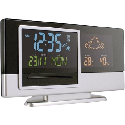 Logo trade promotional giveaways picture of: Weather station with calendar and clock