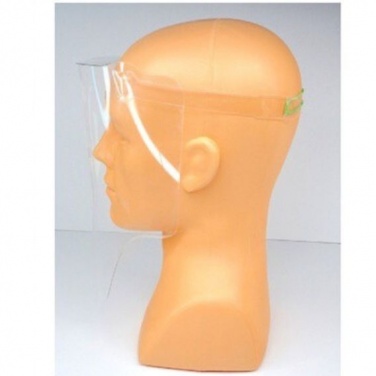 Logo trade promotional items picture of: Safety visor Saturn, transparent