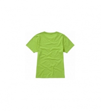 Logo trade promotional giveaways image of: Nanaimo short sleeve ladies T-shirt, light green