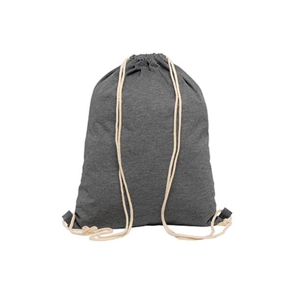 Logotrade promotional item picture of: Fleece bag-backpack, Grey