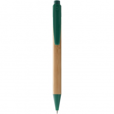 Logotrade promotional giveaways photo of: Borneo ballpoint pen, green