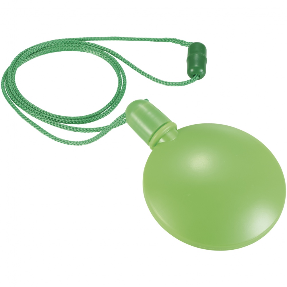 Logotrade business gift image of: Blubber round bubble dispenser, green