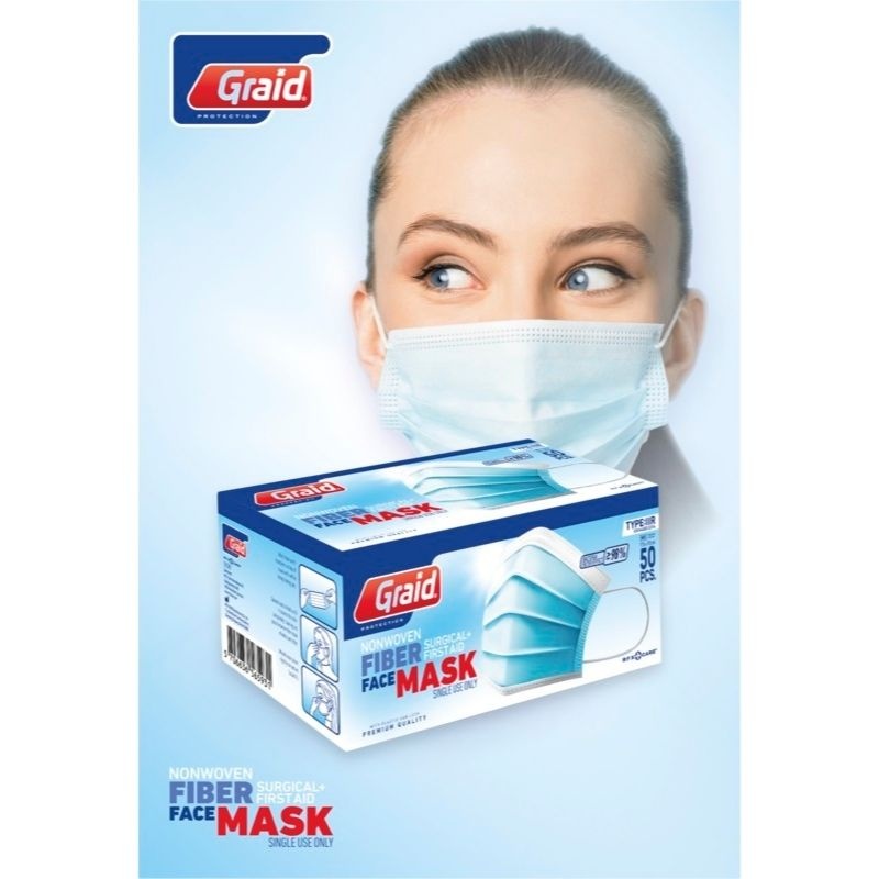 Logo trade promotional merchandise picture of: Medical Surgical mask Type IIR