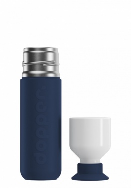 Logo trade promotional items picture of: Dopper water bottle Insulated 350 ml, navy