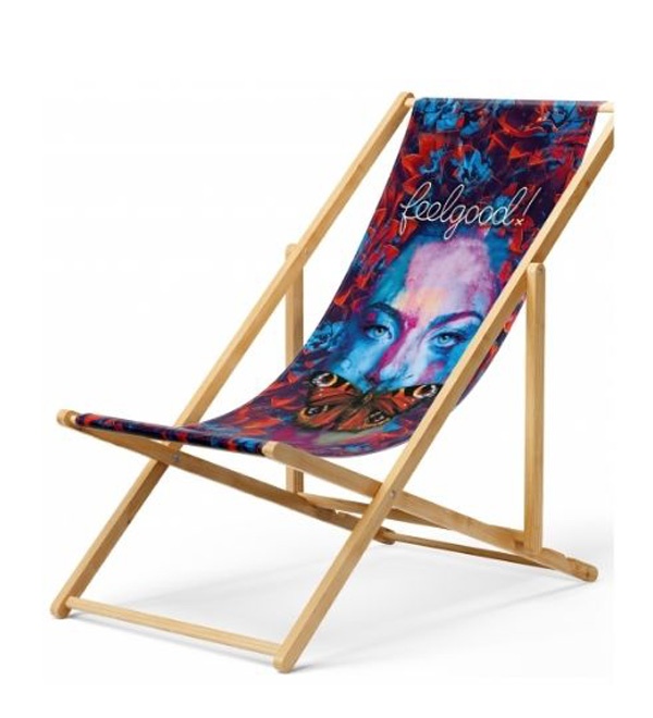 Logotrade business gift image of: Deckchair with your logo