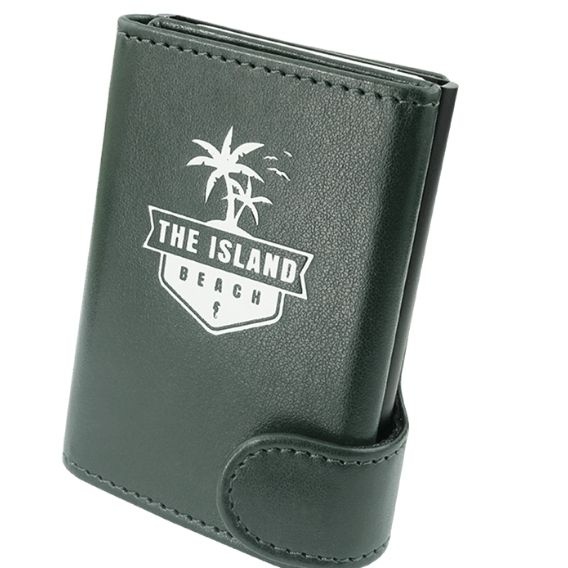 Logotrade promotional products photo of: RFID card holder Oxford, black