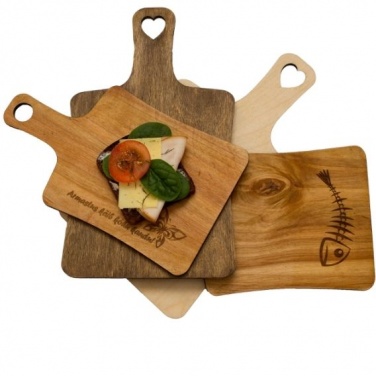 Logotrade business gift image of: Wooden sandwitch tray, beige