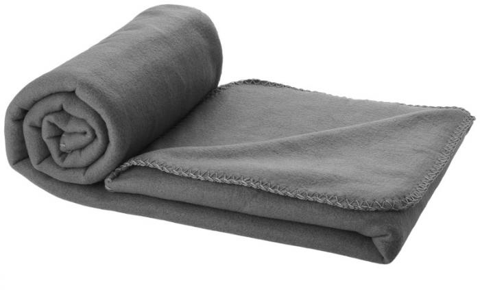 Logotrade promotional item image of: Huggy blanket and pouch, gray