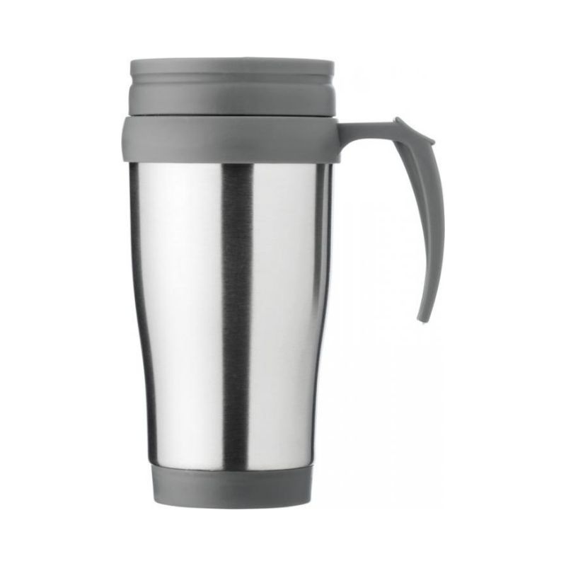 Logotrade promotional merchandise photo of: Sanibel insulated mug, grey