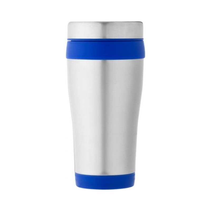 Logo trade promotional giveaways picture of: Elwood insulating tumbler, blue