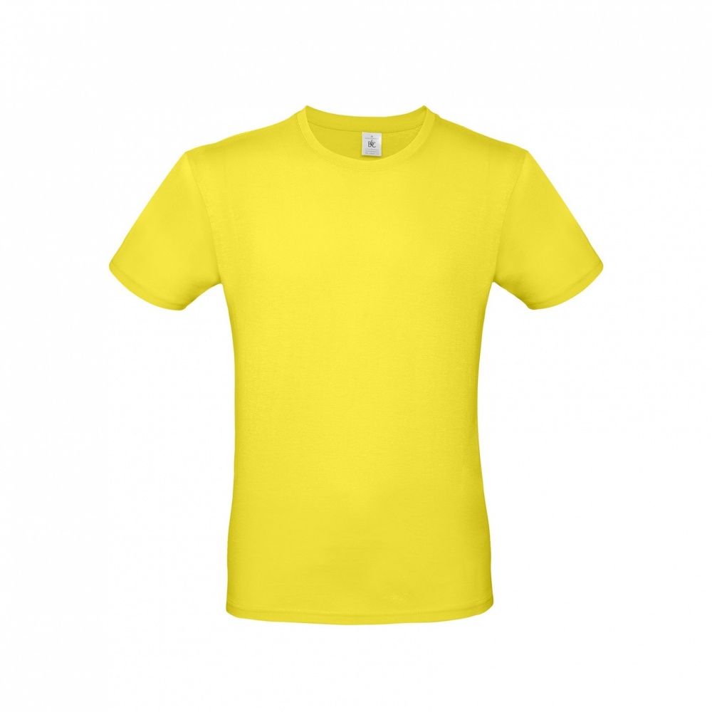 Logotrade advertising products photo of: T-shirt B&C #E150, lemon yellow