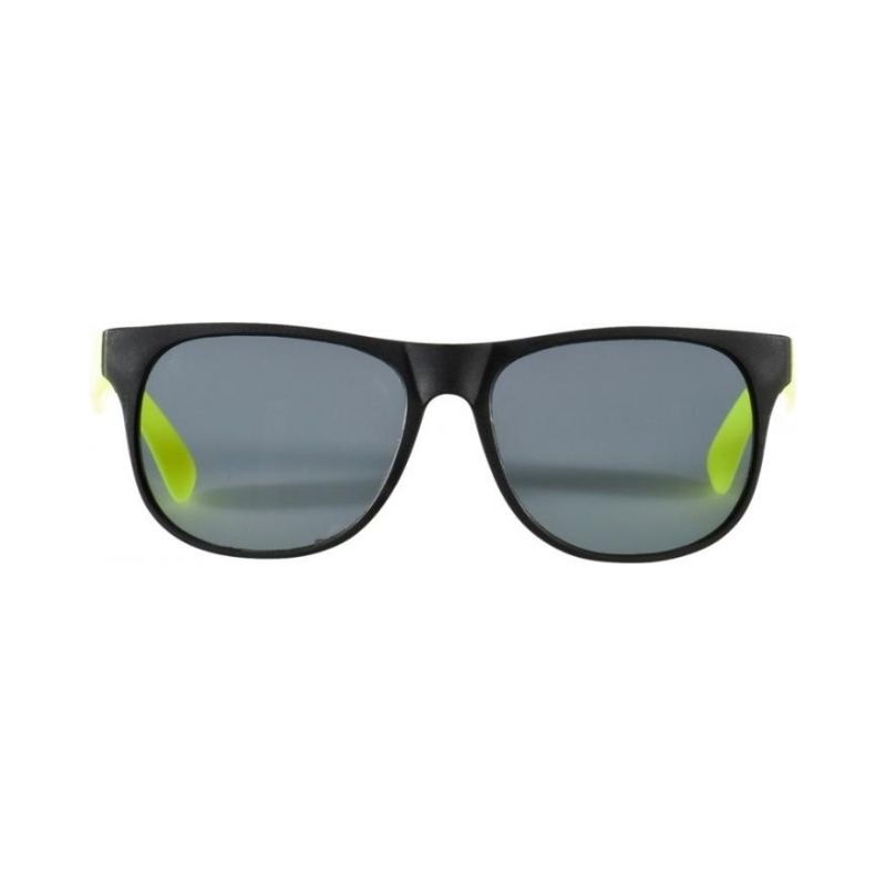 Logo trade advertising products picture of: Retro sunglasses, neon yellow